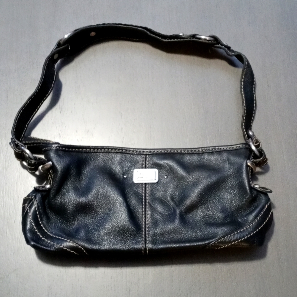 Black Leather Purse